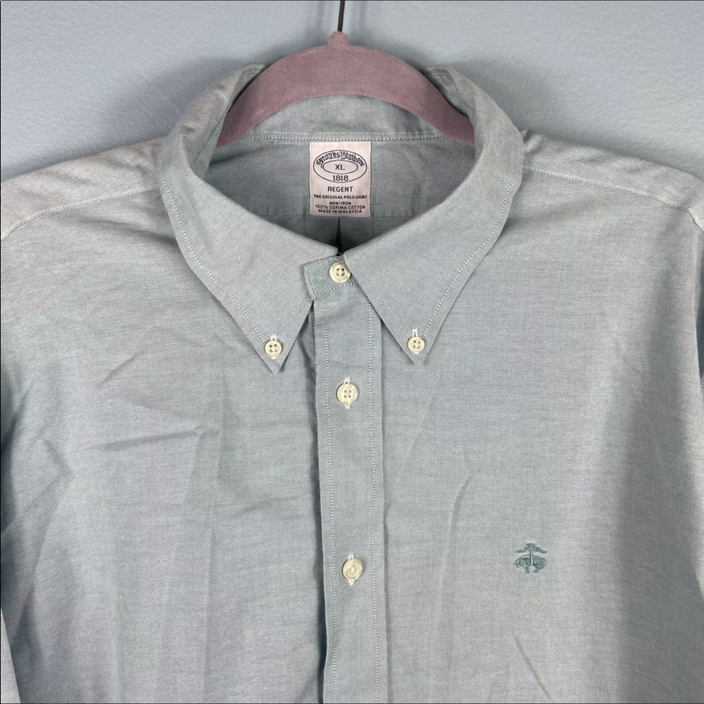 Brooks Brothers,XL Long Sleeve Button Down Blue